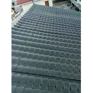 Unique Rustic ASA Synthetic Corrugated Roofing Sheet For Villa Park Construction