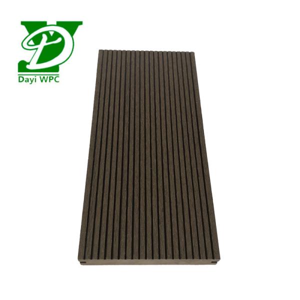 Quality Modern Style Waterproof European Solid Wood Plastic Composite Decking wholesale