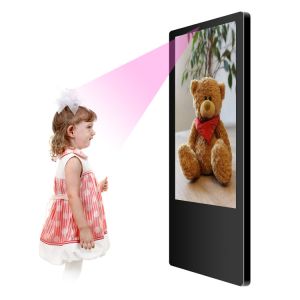 24" Android 9.0 Ultra-Slim 25mm Elevator Digital Signage with Camera