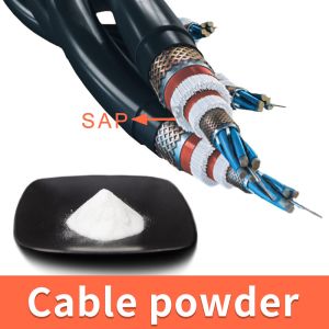 Structural Stability Cable Water Blocking Powder 9003-04-7 Water Blocking Gel