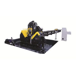 High Efficiency CNC Angle Line Machine , Steel Tower CNC Angle Drilling Machine