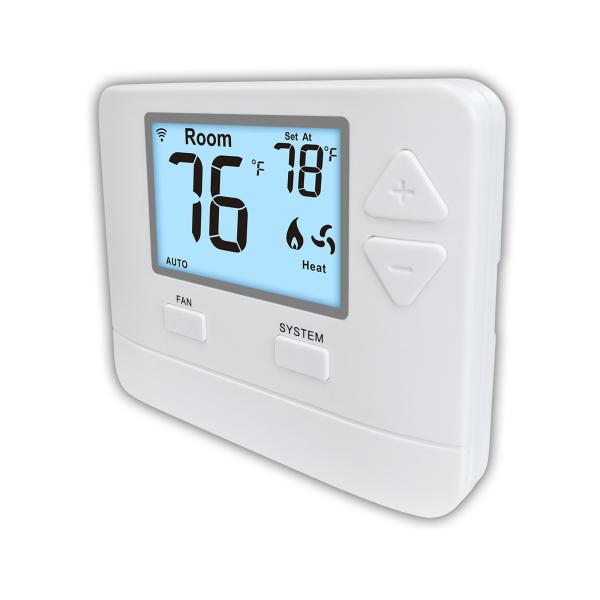 Quality HVAC Heating WIFI LCD ABS Non Programmable Digital Home Thermostat 24V wholesale