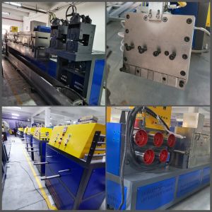 200kg/H PP Strap Band Extrusion Line 3.6*1.2*4M PP Packing Belt Machine