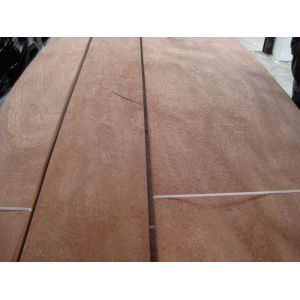 Sliced Natural Sapele Pommele Wood Veneer Sheet