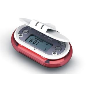 Cheap Calories Count Pedometer with 7 days memory and large digit single line display for sale