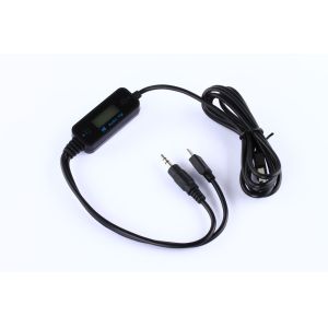 In-car FM Audio Transmitter handsfree 3.5mm FM Transmitter Audio Adapter Car Kit
