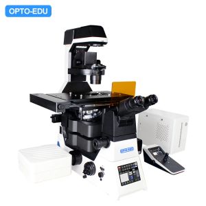 Cheap OPTO EDU A64.1010 Full Auto APO Laser Confocal Microscope with Motorized Z Axis and High Speed Hardware Control for sale