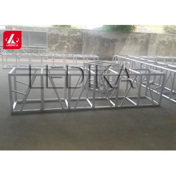 Strong Event Tent Portable Stage Truss With Arch Roof Truss Design