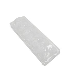 6pcs macaron pack tray blister clear plastic macaron tray vacuum forming macaron