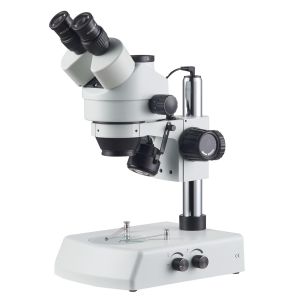 A23.3645 Opto Edu Trinocular Stereo Microscopes Magnification 7-45x