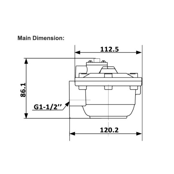 GOYEN Pulse Valve RCA35T RCA32T 1.5-inch Electromagnetic Pulse Valve Spray Valve Pneumatic Valve