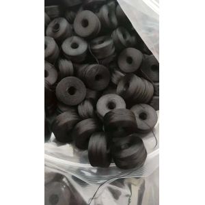 75D / 2 128 White Coreless Pre Wound Bobbin Thread For Embroidery Machine 1.6L