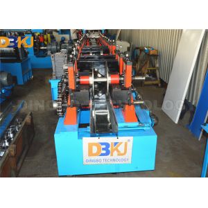 Galvanized Sheet Metal Roller Purlin Rolling Machine With Chain Or Gear Box