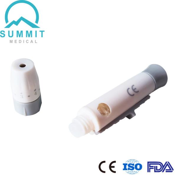 Quality 10 Depth Blood Glucose Lancing Device Auto Safety Lancet Device wholesale