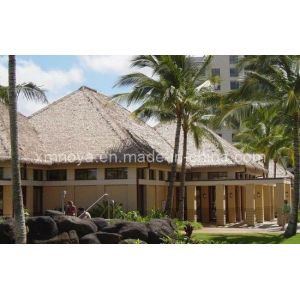 Never Fade Thatch Roofing Tile Customized Fireproof and Durable Roofing Solution