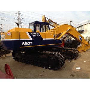 China 20 Tonne SK07 Used Kobelco Excavators Crawler 0.8cbm Bucket Capacity New Paint on sale