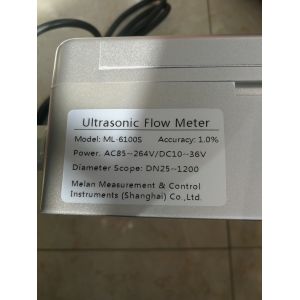 LCD Transit Time DN1200 IP65 Ultrasonic Flow Meter
