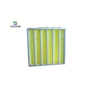 G3 Aluminum Bag Filter 99.97% with Large Media Area And Dust Holding Capacity