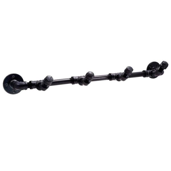 Quality Kitchen Countertop Paper Towel Holder Assembled Malleable Iron Pipe Fittings 12 Inch Pipe Connector With Both Screw wholesale