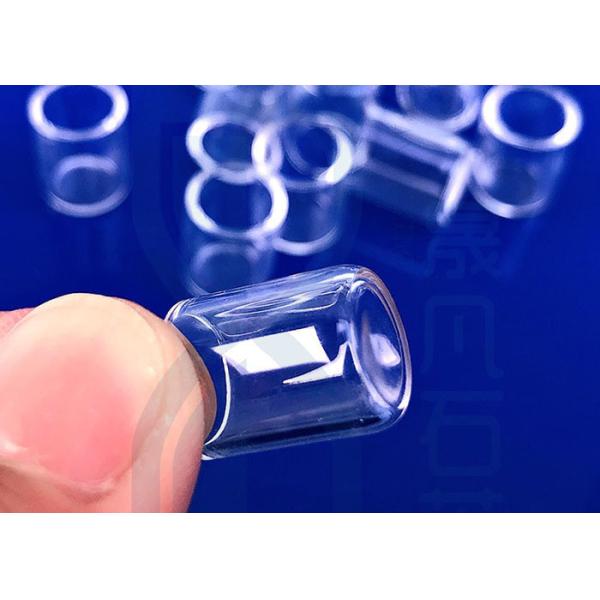 Customized polishing Various Sizes Clear Small Quartz Glass Crucible