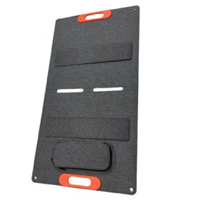 Monocrystalline Cell Type Solar Briefcase Charger with 2 Panels and 100W Power