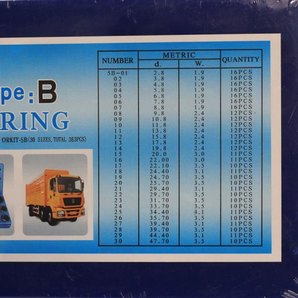 Quality High Temperature Resistant O-Ring Box Service Kit Set for NBR Hydraulic Cylinder wholesale