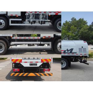 Customizable Fence Cleaning Truck with Front Lighting Fixtures and Optional