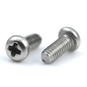 A2-70 Stainless Steel M1.7 Phillips Pan Head Precision Screw for Electronics