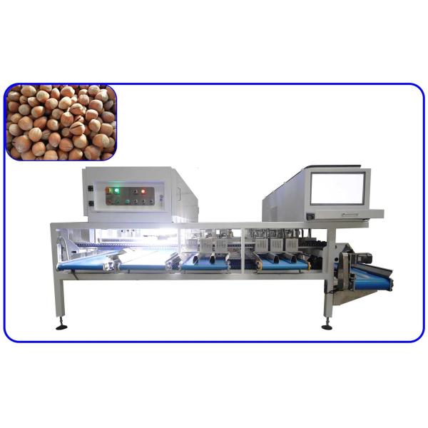 Intelligent Industrial Sorting Machine 8 Channels Free Maintenance Hazelnut