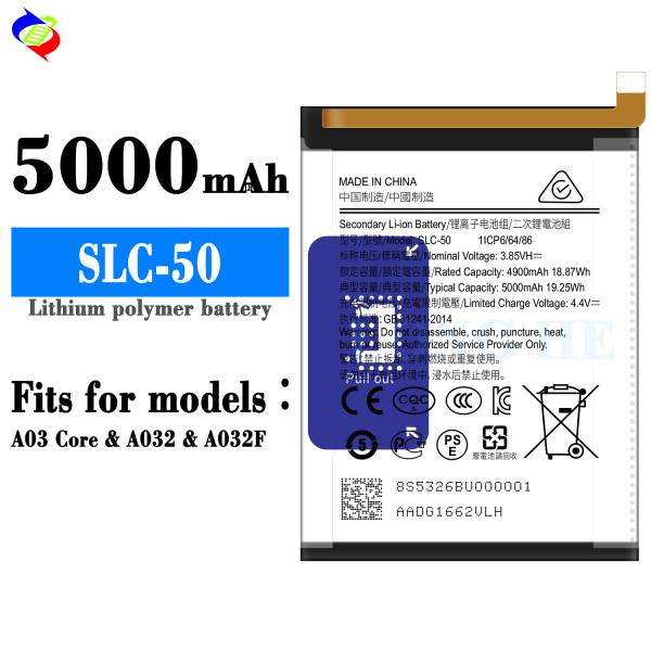 Replacement Battery SLC-50 For Samsung Galaxy A03 Core A032 A032F 5000mAh OEM