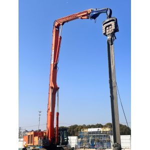 Excavator Mounted Pile Driver Hydraulic Power Source Excavator Final Drive Motor