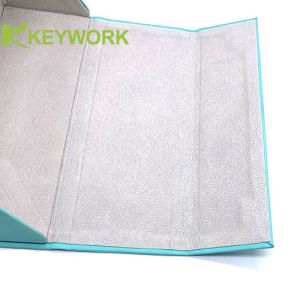 Mini Tri-Folding Optical Triangular Magnetic Metal Eyewear Case Resist