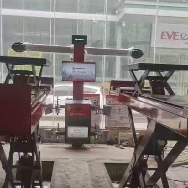 Quality 4PCS Camera Computer Control Sunshine wheel alignment machine Multi Language Support Four Tyre Alignment Machine Portable Wheel Alignment Machine wholesale