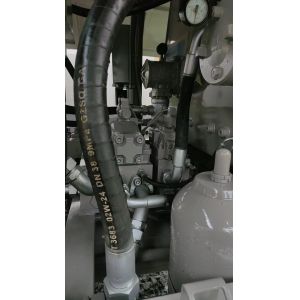 Second Hand Concrete Trailer Pumps Energy Saving Hydraulic Machining Process