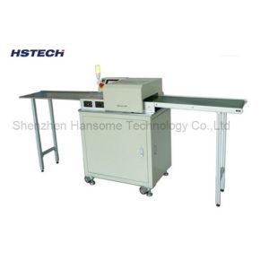 PLC And Touch Screen Control SMEMA Signal Multiple Blade LED Strip Machine