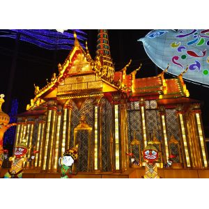 Cheap Real Proportion XianTao Elderly Handmade Lantern Display Birthday Festival for sale