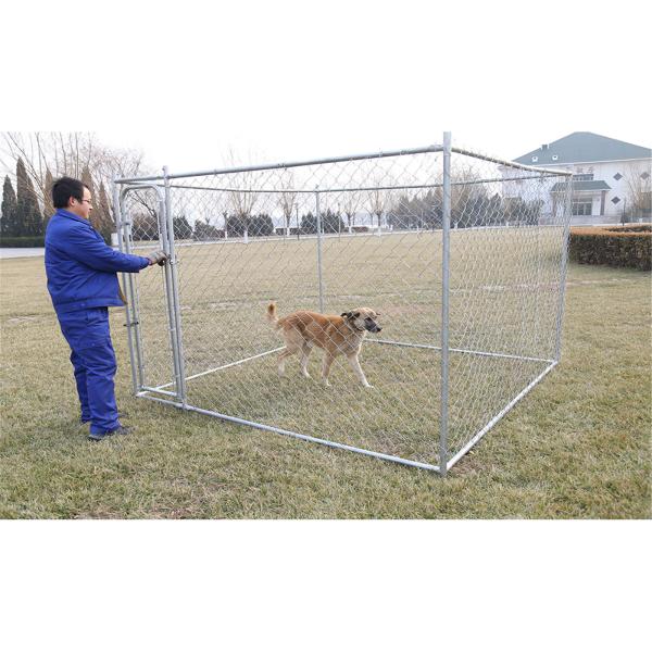 6feet x 10feet x 10feet dog kennel chain link fabric dog fencing panels with