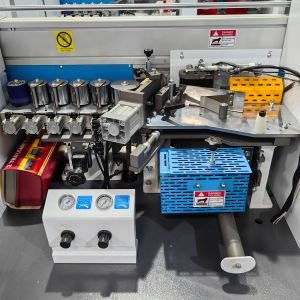 15m/min Panel Feed Speed Automatic High Speed Edge Banding Machine for Laminated