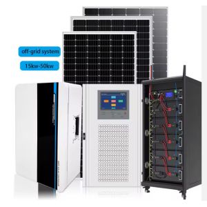 China 20kw Hybrid Solar Energy System Stand Alone Solar System Kits on sale