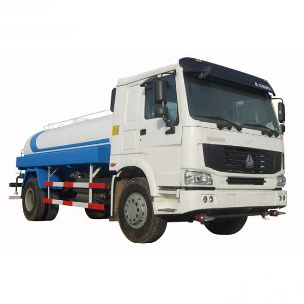 HOWO 336hp Used Water Trucks LHD Driving Type Easy Operation For Road Cleaning