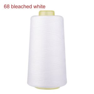 China Factory 40/2 Polyester Colorful For Sewing White Spun Sew Polyester Thread