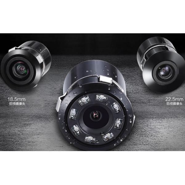 Quality 18.5mm Drilling Rear View Mirror Camera 170 Degree 648*488 Pixels IP67 Waterproof wholesale