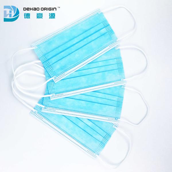Quality Antibacterial Blue Breathable Disposable Face Masks wholesale
