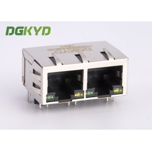 CAT6 Ethernet Cable Connection Jack Rj45 Socket With G/Y LEDs 1000 BASE-TX