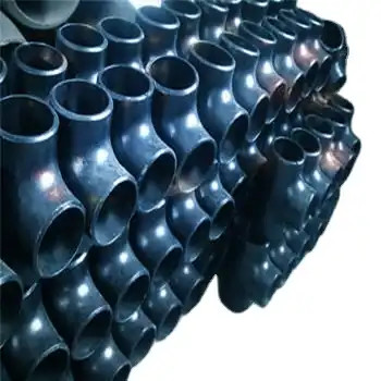 Quality Butt Welded Seamless Pipe Fitting Seamless Carbon Steel Tee/Carbon Steel Butt Welded Pipe Fitting ANSIB16.9 A234 WPB wholesale