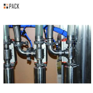 Low Viscosity Automated Bottle Filling Machine Overflow Bottling Line Equipment