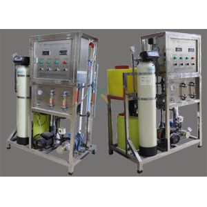 Sea Water Desalination System / 100LPH High Salty RO Brackish Water Purification