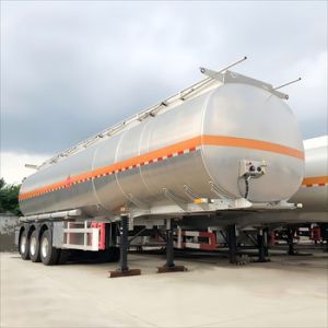 Fuel Tanker Semi Trailer For Safe And Efficient Transportation Of Liquid Fuel