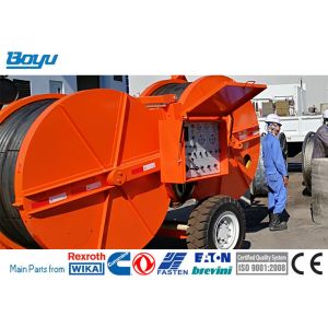 TY2x40 Diesel 103hp Tension Stringing Equipment Hydraulic Cable Tensioner