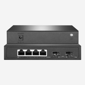 Cheap Eco Friendly Gigabit 6 Ethernet Unmanaged Switch With 12Gbps Capacity 9K Jumbo Frames for sale